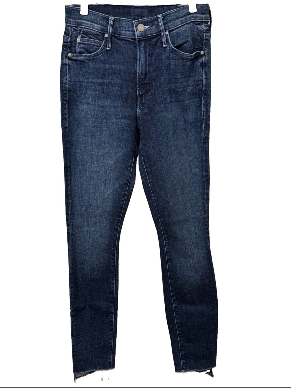 MOTHER Dark Blue Skinny Jeans